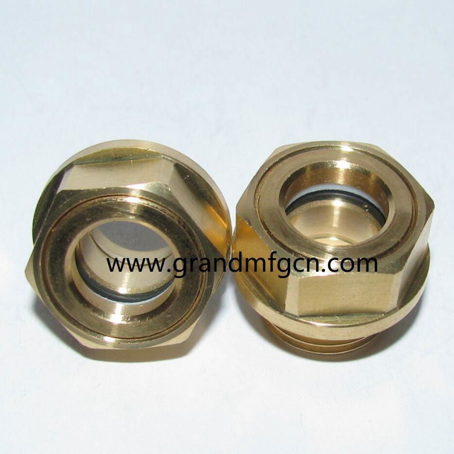 BRASS OIL SIGHT GLASS