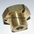 Cylinder NPT1/2 inch Brass breather Vent valve plug for hydraulic equipement