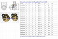 MILLED HEXAGON BRASS BREATHER VENT PLUG VALVES