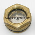 G1/2 G3/4 BRASS OIL SIGHT GLASS