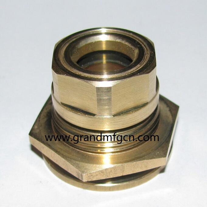 HEAVY DUTY TRUCKS BRASS OIL SIGHT GLASSES