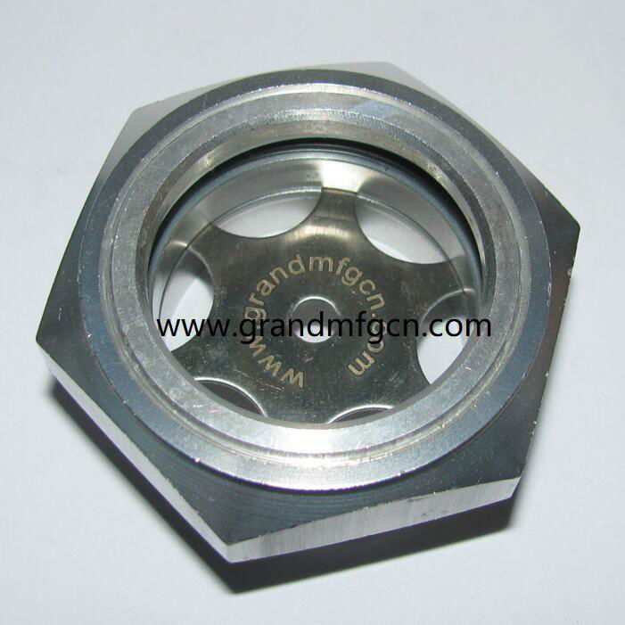 SPEED REDUCER ALUMINUM OIL SIGHT GLASS