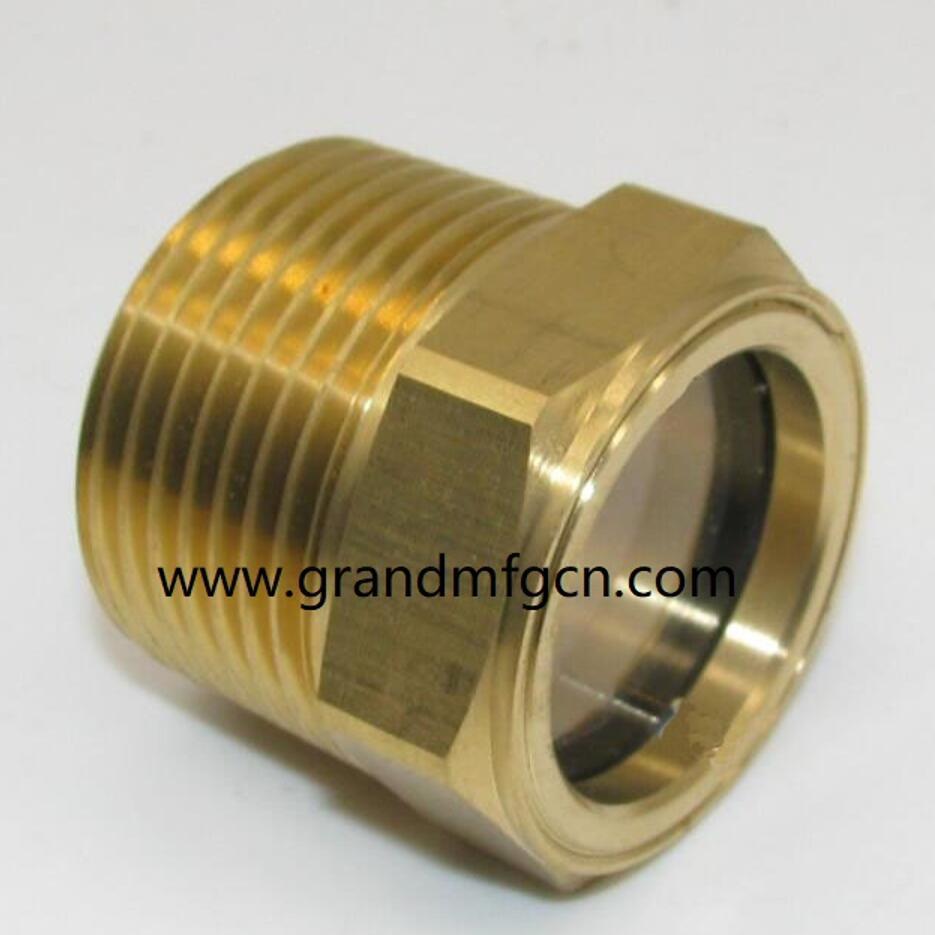 BRASS OIL SIGHT GLASS