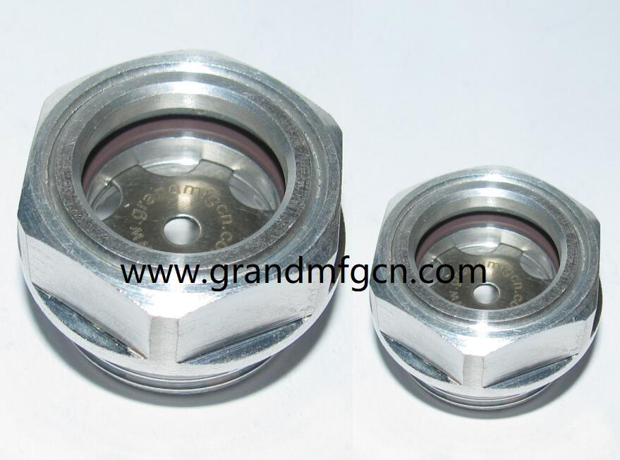 ALUMINUM OIL SIGHT GLASS