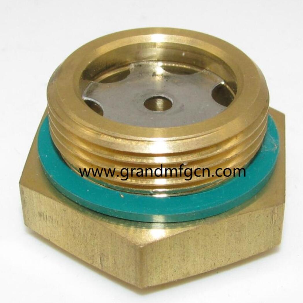 BRASS OIL SIGHT GLASS