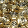 1/2 inch BRASS OIL SIGHT GLASS