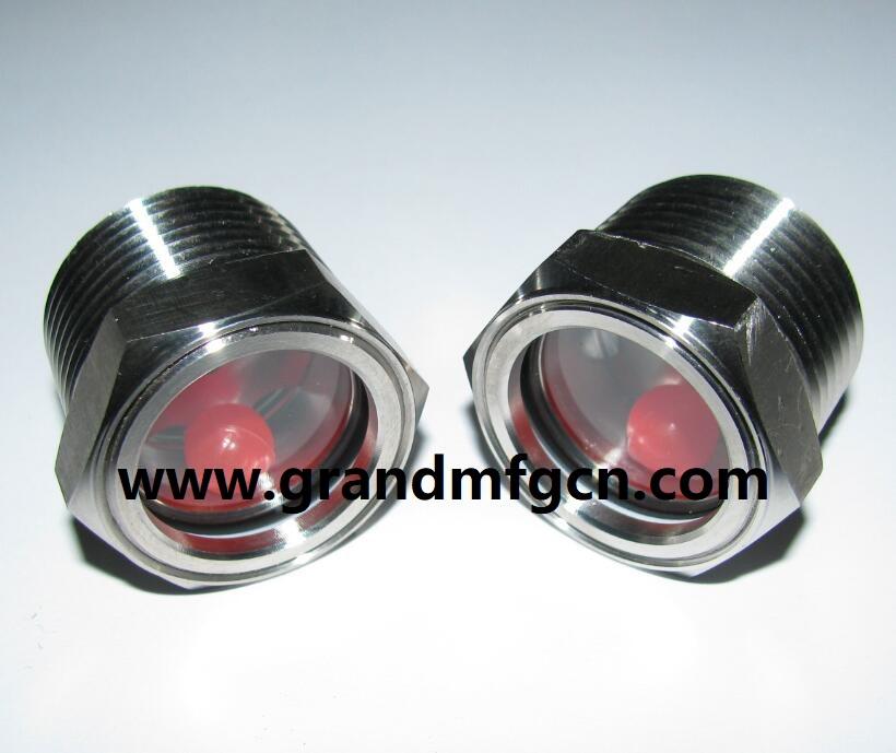 STAINLESS STEEL SS304 NPT OIL SIGHT GLASS