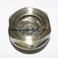 SPEED REDUCER BRASS OIL SIGHT GLASS