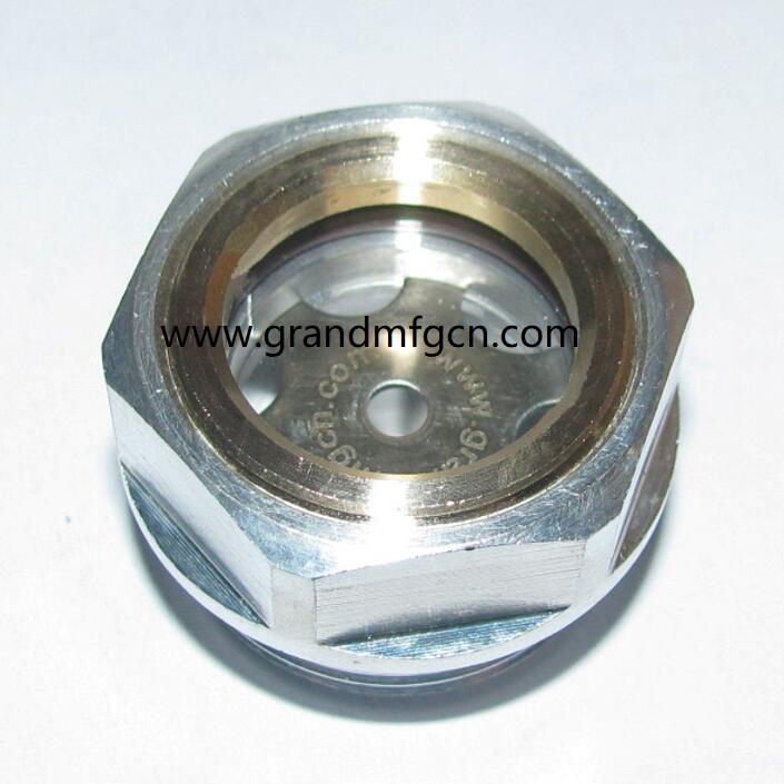 ALUMINUM OIL SIGHT GLASS M22X1.5 M27X1.5