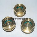 BRASS OIL SIGHT GLASS