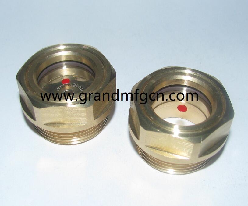 SPEED REDUCER BRASS OIL SIGHT GLASS