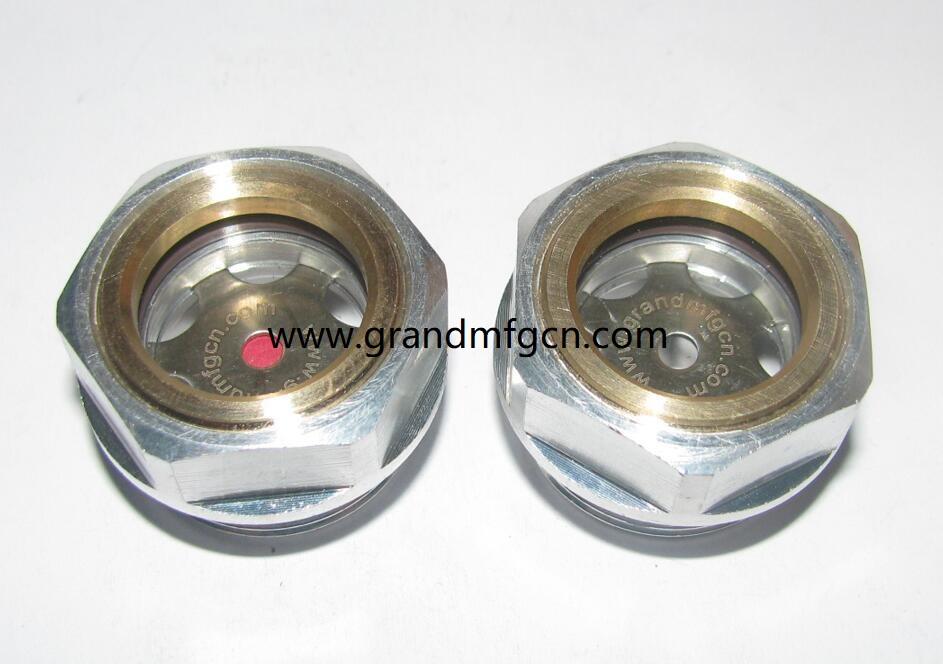 SPEED REDUCER ALUMINUM OIL SIGHT GLASS