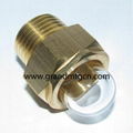 DOME BRASS OIL SIGHT GLASS