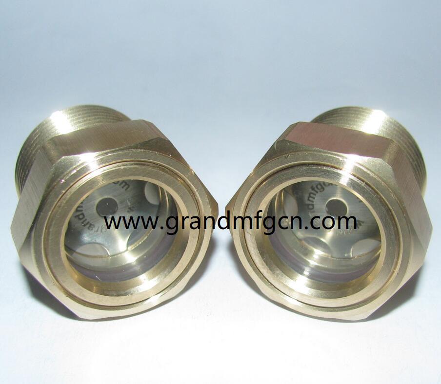 BRASS OIL SIGHT GLASS