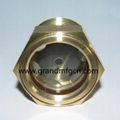 SPEED REDUCER BRASS OIL SIGHT GLASS