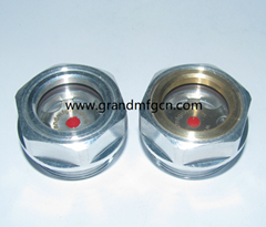 真空泵壓縮機減速機G1/2" GrandMfg®鋁油鏡鋁視鏡鋁油標