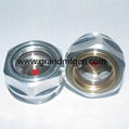 ALUMINUM OIL SIGHT GLASS