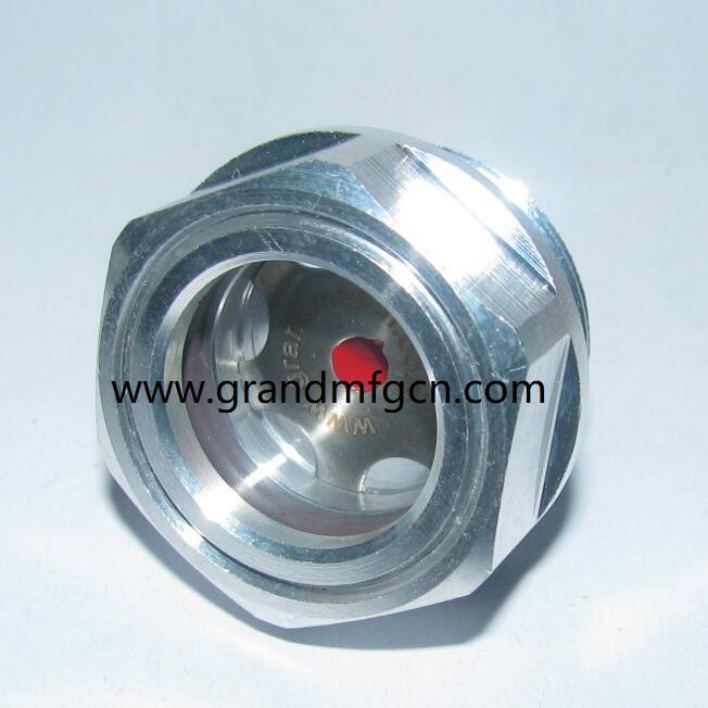 RADIATOR ALUMINUM SIGHT GLASS