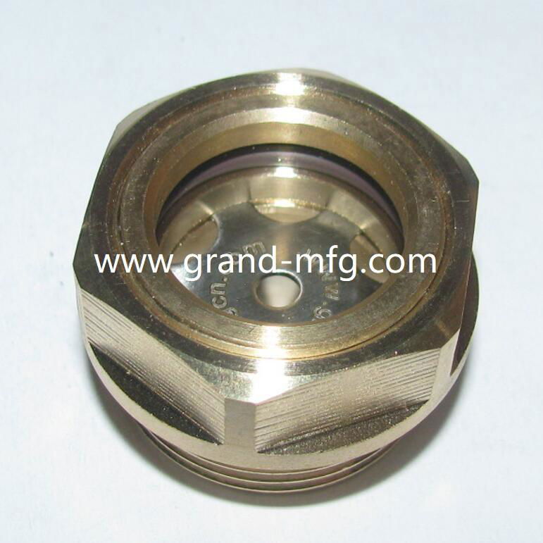 BRASS OIL SIGHT GLASS