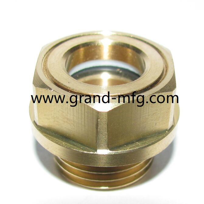 BRASS OIL SIGHT GLASS