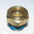 Male thread NPT 3/8" Oil sight window plugs 14