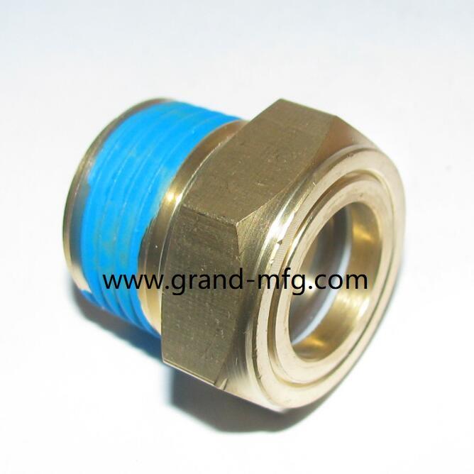 BRASS OIL LIQUID SIGHT GLASS