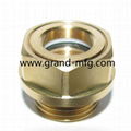 GrandMfg®凸頂圓頂液油鏡油位觀察鏡油位計油窗GM-HDN10 NPT1 可定製 20