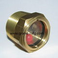 BRASS OIL SIGHT GLASS