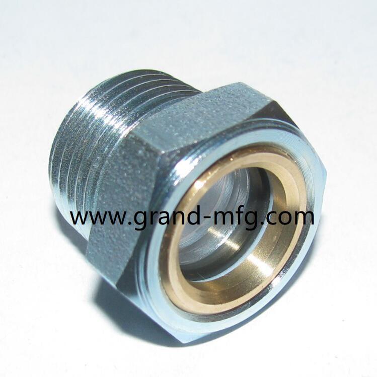 STEEL OIL SIGHT GLASS