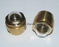 Coolant Reservoir RW0009-10 Domed Brass Safety Sight Glass AssemblyTruck