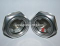 Heavy Duty Hydraulic Oil Cooler GrandMfg® aluminum oil sight glass plug window