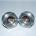 Roots blower GrandMfg® Aluminum oil level Sight Glass Window plug Ölschaugläser