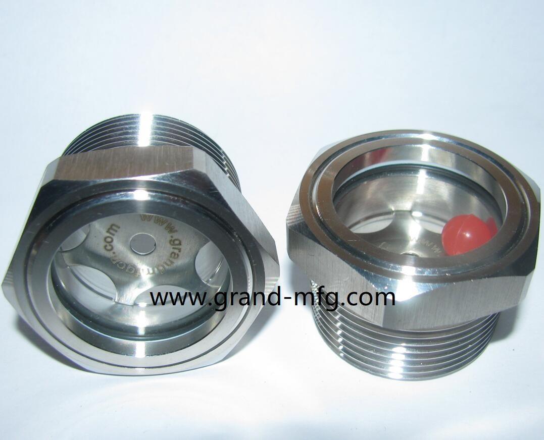 STAINLESS STEEL SS304 NPT LIQUID OIL SIGHT GLASS