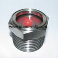 STAINLESS STEEL LIQUID LEVEL SIGHT GLASS