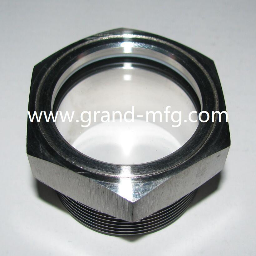 STAINLESS STEEL LIQUID LEVEL SIGHT GLASS