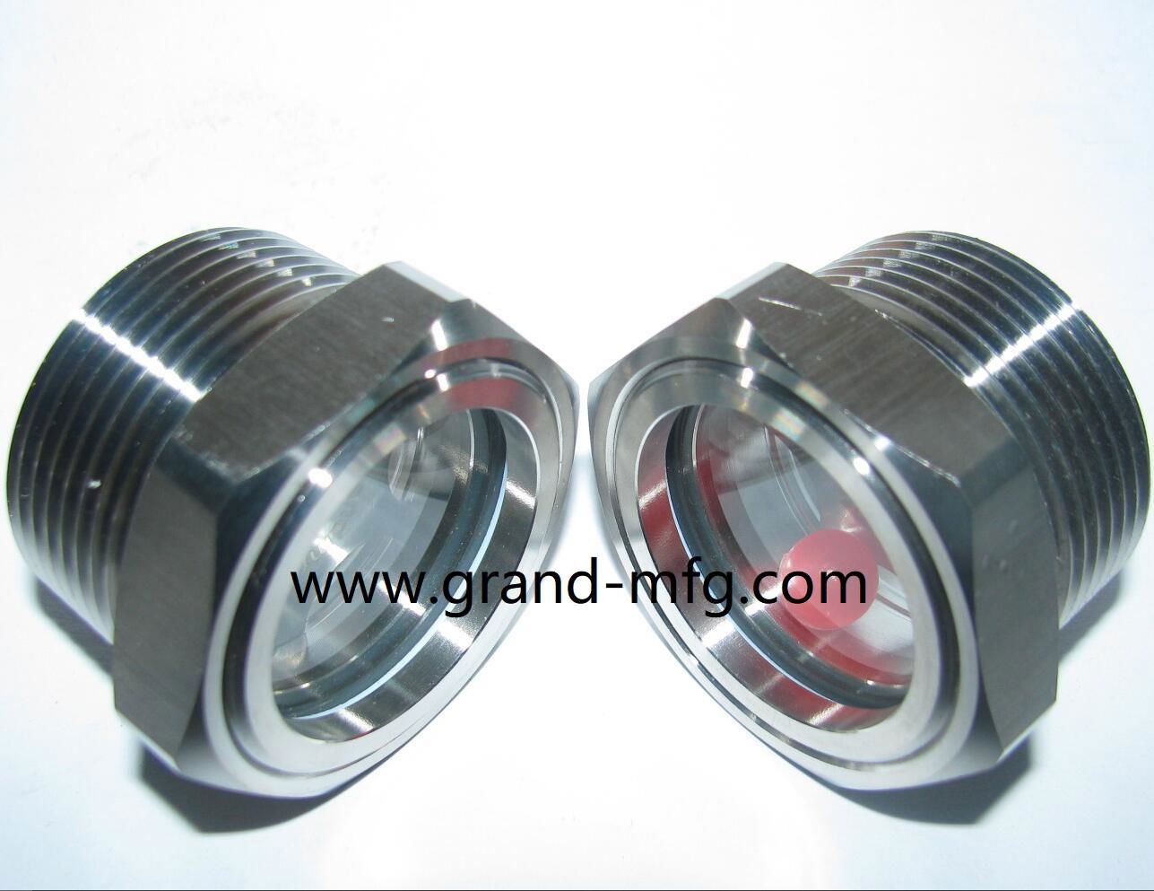 STAINLESS STEEL SS304 NPT OIL SIGHT GLASS