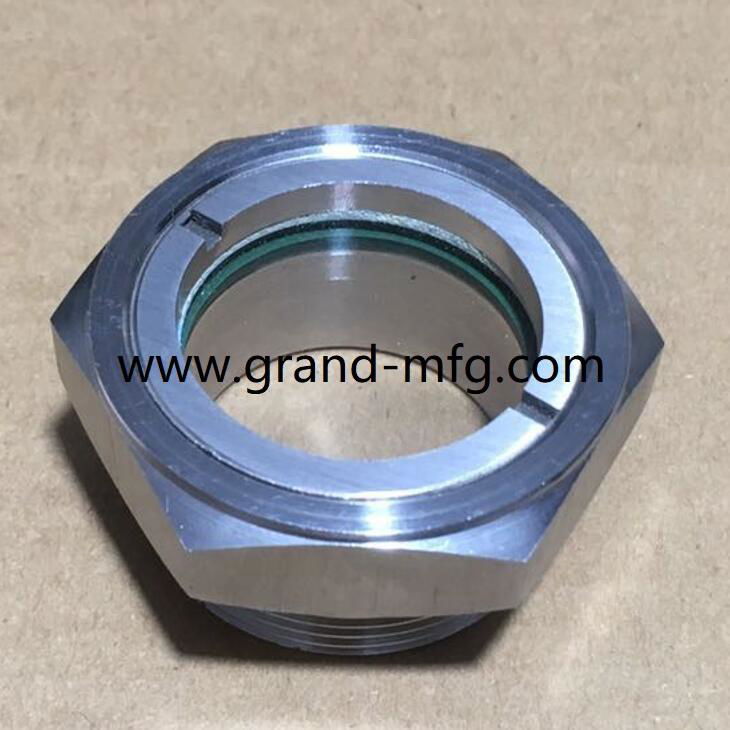 STAINLESS STEEL SS304 NPT OIL SIGHT GLASS