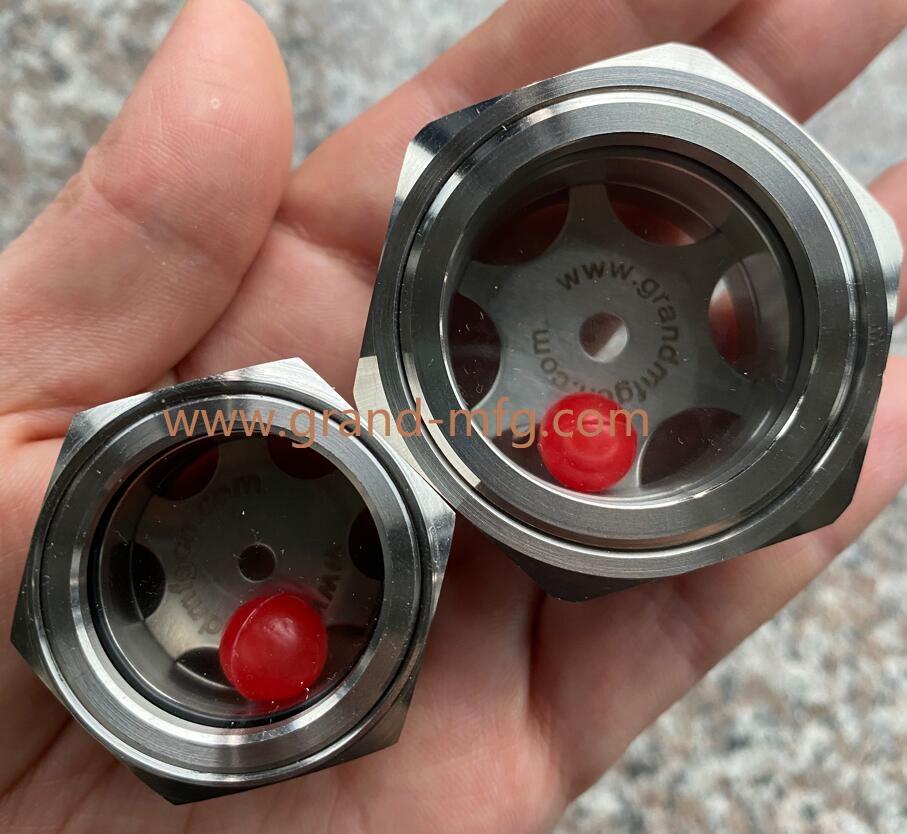 STAINLESS STEEL SS304 NPT OIL SIGHT GLASS