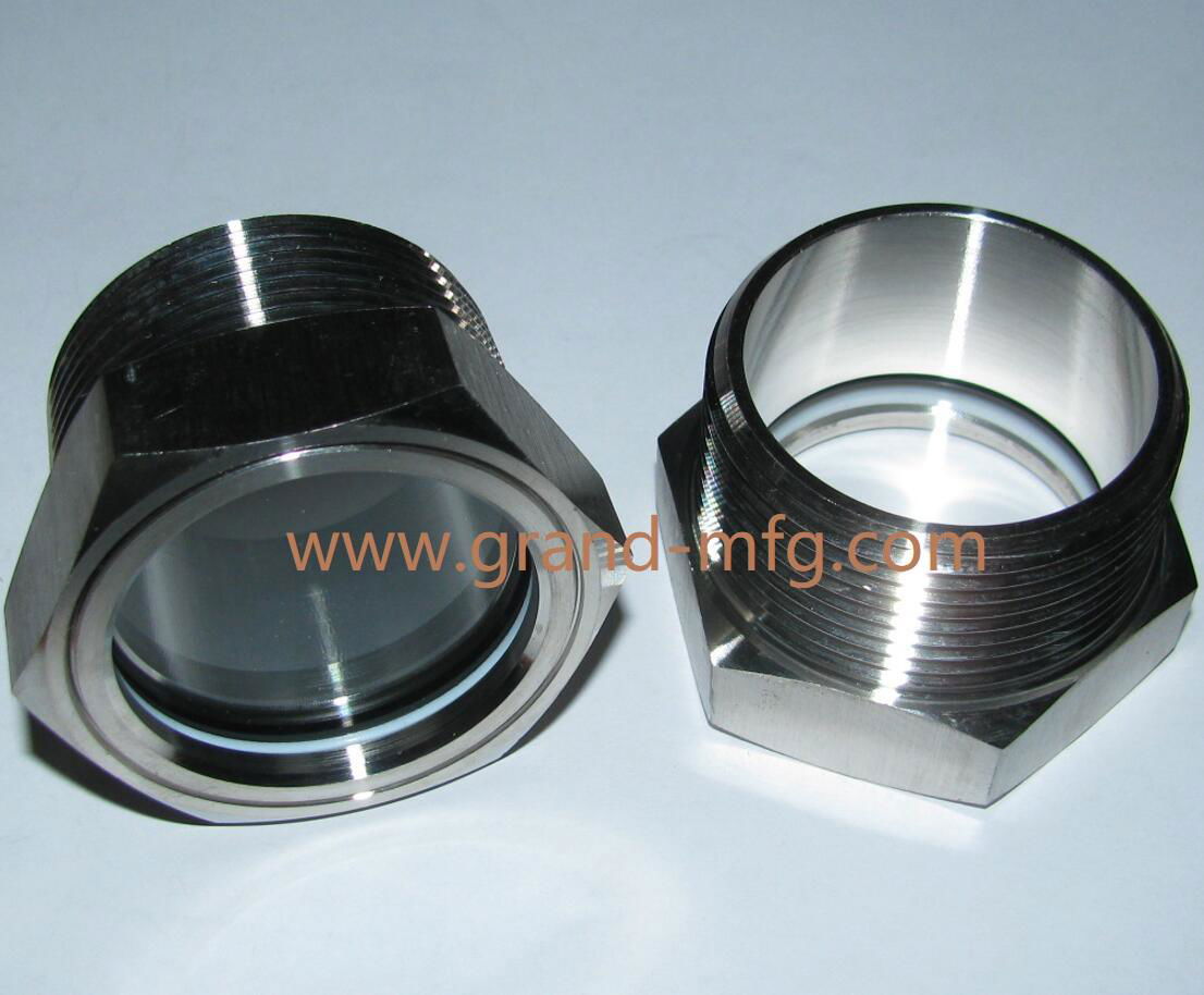 STAINLESS STEEL SS304 NPT OIL SIGHT GLASS