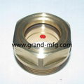 BRASS OIL SIGHT GLASS