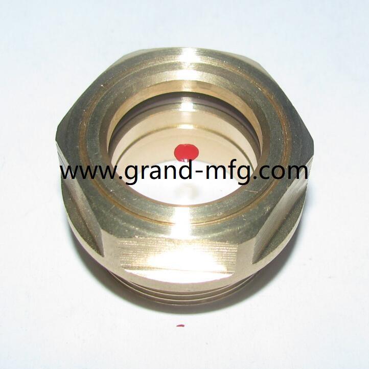 SPEED REDUCER BRASS OIL SIGHT GLASS