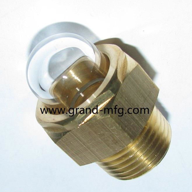 SPEED REDUCER BRASS OIL SIGHT GLASS