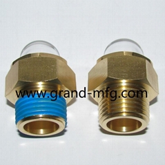 G 1/2" oil circulation sight glass for radiators