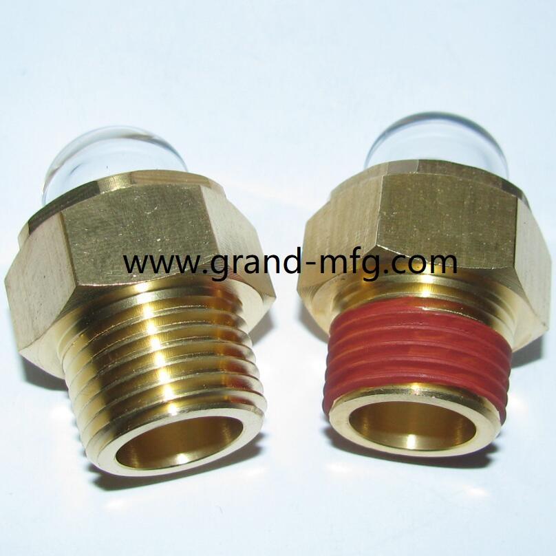 BRASS OIL SIGHT GLASS