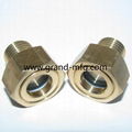 SPEED REDUCER BRASS OIL SIGHT GLASS