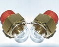 NPT1/2 Coolant Tank And Reservoir Domed shape Brass oil sight glass GM-HDN12 19