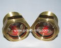 BRASS OIL SIGHT GLASS