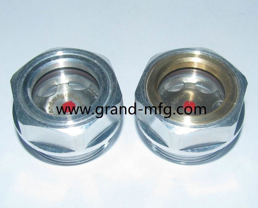 ALUMINUM OIL SIGHT GLASS