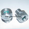 ALUMINUM OIL SIGHT GLASS