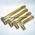 BRASS OIL SIGHT GLASS GAUGE